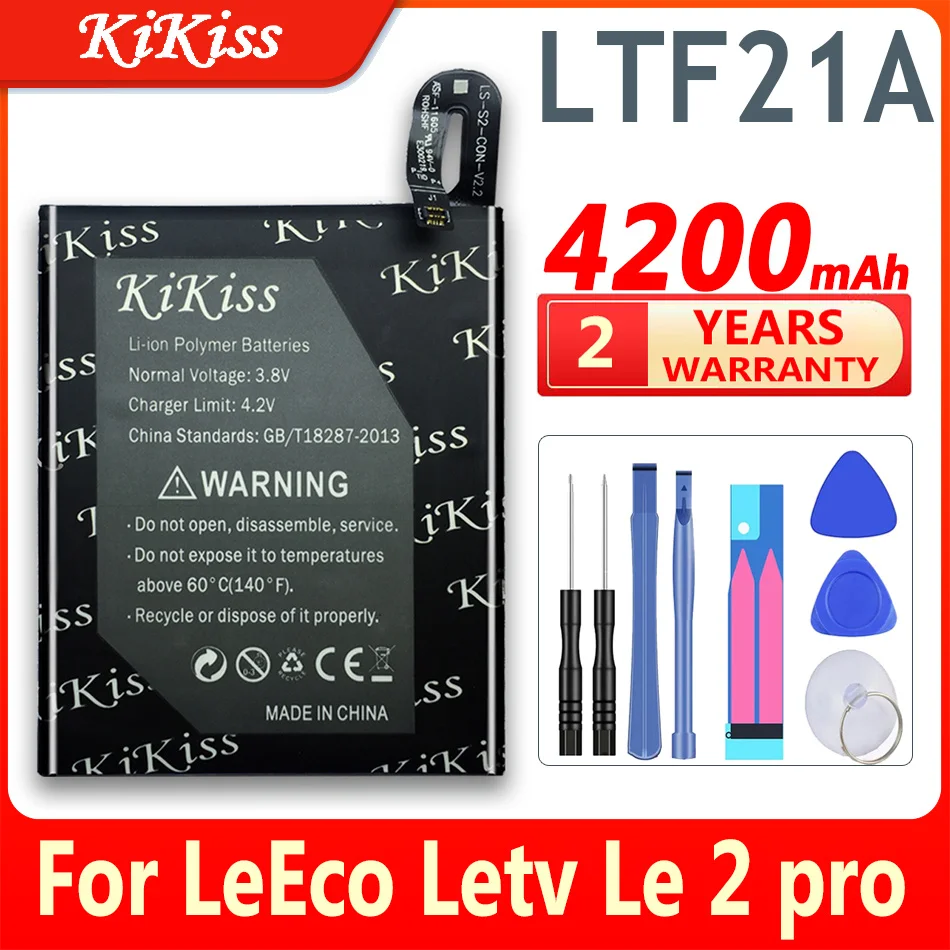 

Аккумулятор KiKiss 4200 мАч LTF21A для Letv LeEco Le 2 (pro) le 2S le S3 X20 X626 X528 X621 X625 X25 X525 X620 X520 X522 X527 X526