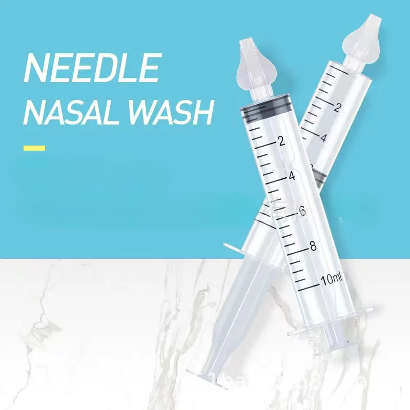 

10ml Baby Nose Cleaner Rhinitis Nasal Washer Needle Tube Baby Nasal Aspirator Cleaner Syringe Baby Nose Washing for Children