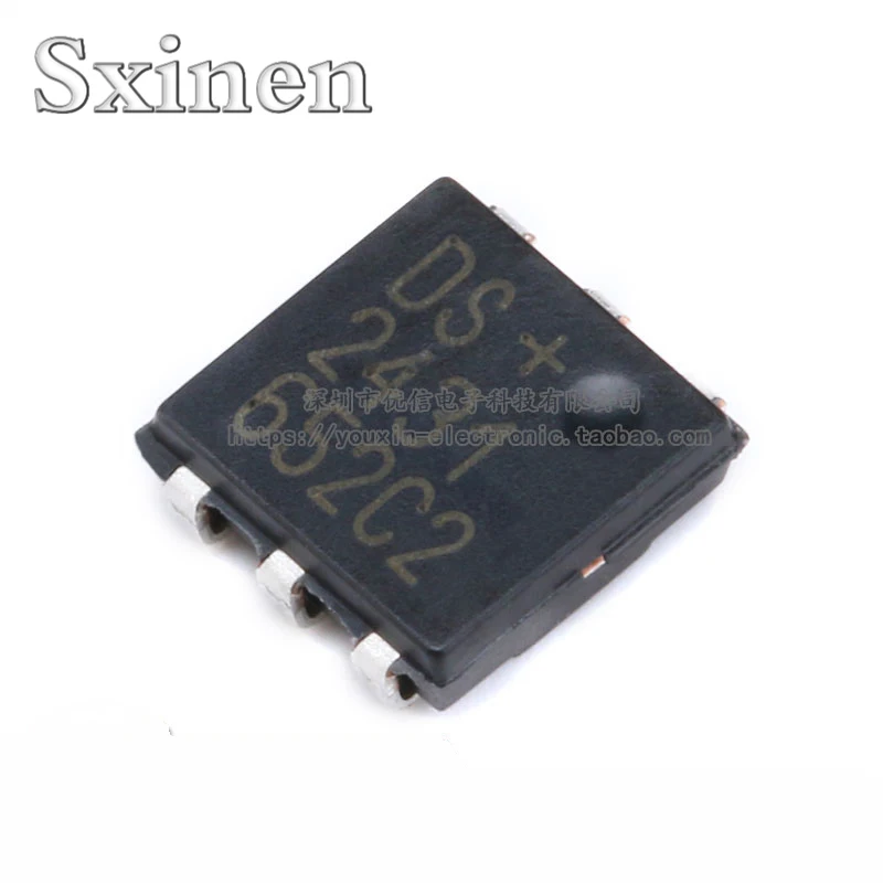 

10PCS ,SMD DS2431P+T TSOC-6 Chip EEPROM 1-Kbit One-line Interface