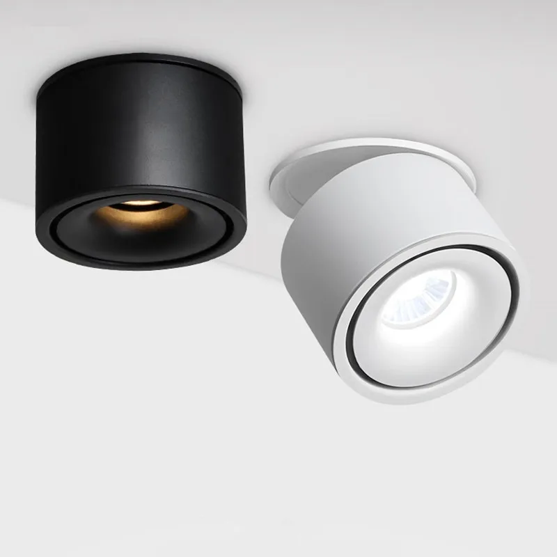 

Adjustable Recessed Ceiling Downlights 10W 12W 15W Dimmable LED Recessed lamp Nordic Spot light for indoor Spot lighting fixture