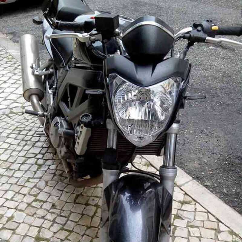 Фара мотоциклетная с креплением для лампы Yamaha FZ16 YS150 FZER150 FZER 150 FZ 16 янтарная