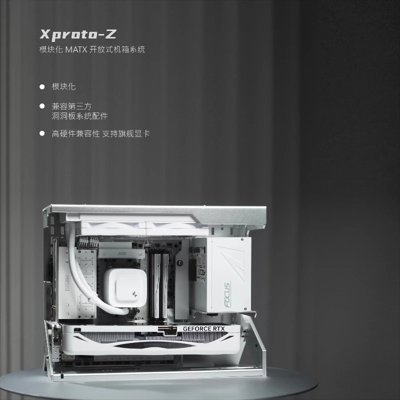Фото [Новый продукт Xproto-Z MATX] Полностью совместимая видеокарта MATX с открытым корпусом №1