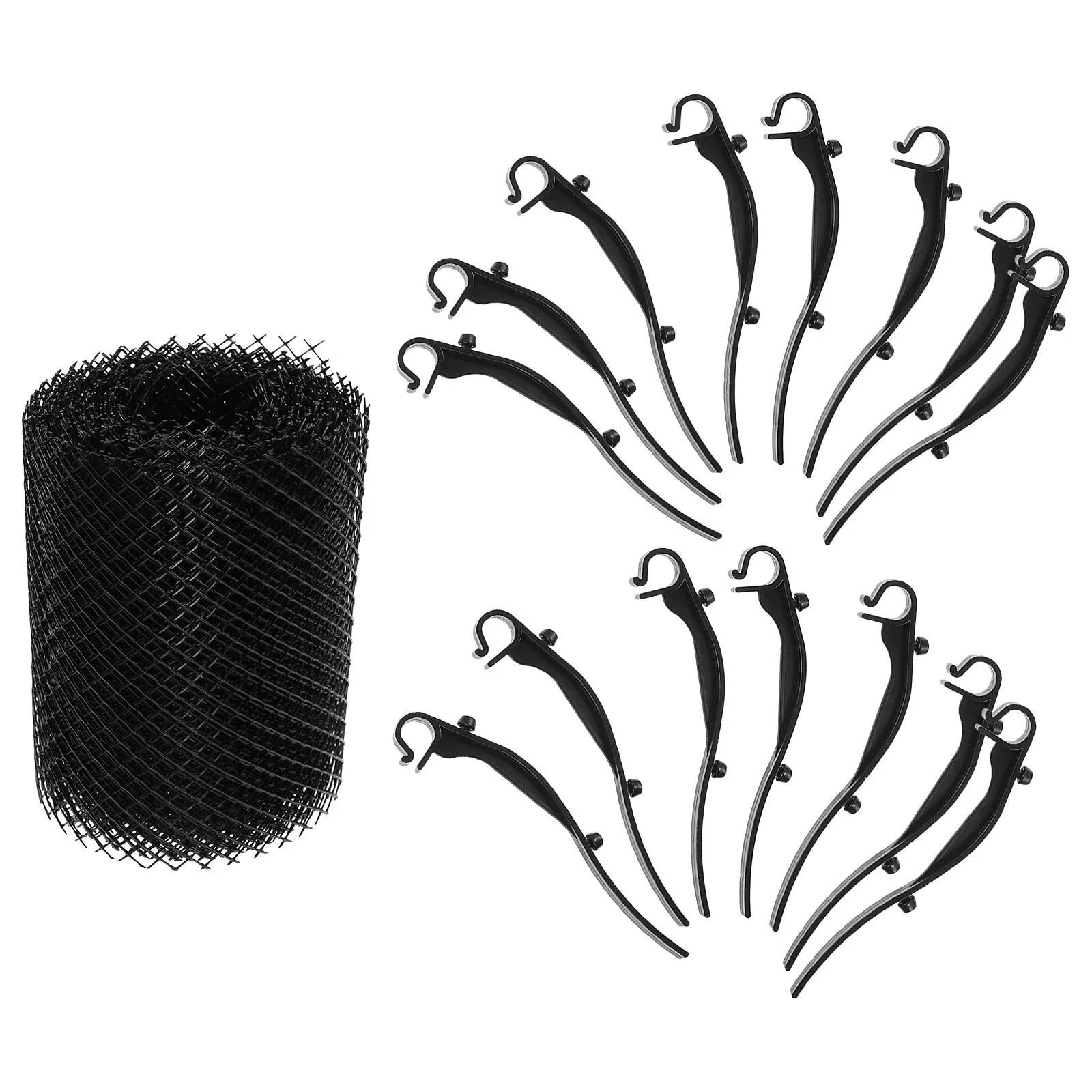 Gutter Guard Water Plastic Mesh Screen Netting Sink Anti-blocking Filter Leaf Guards Pp