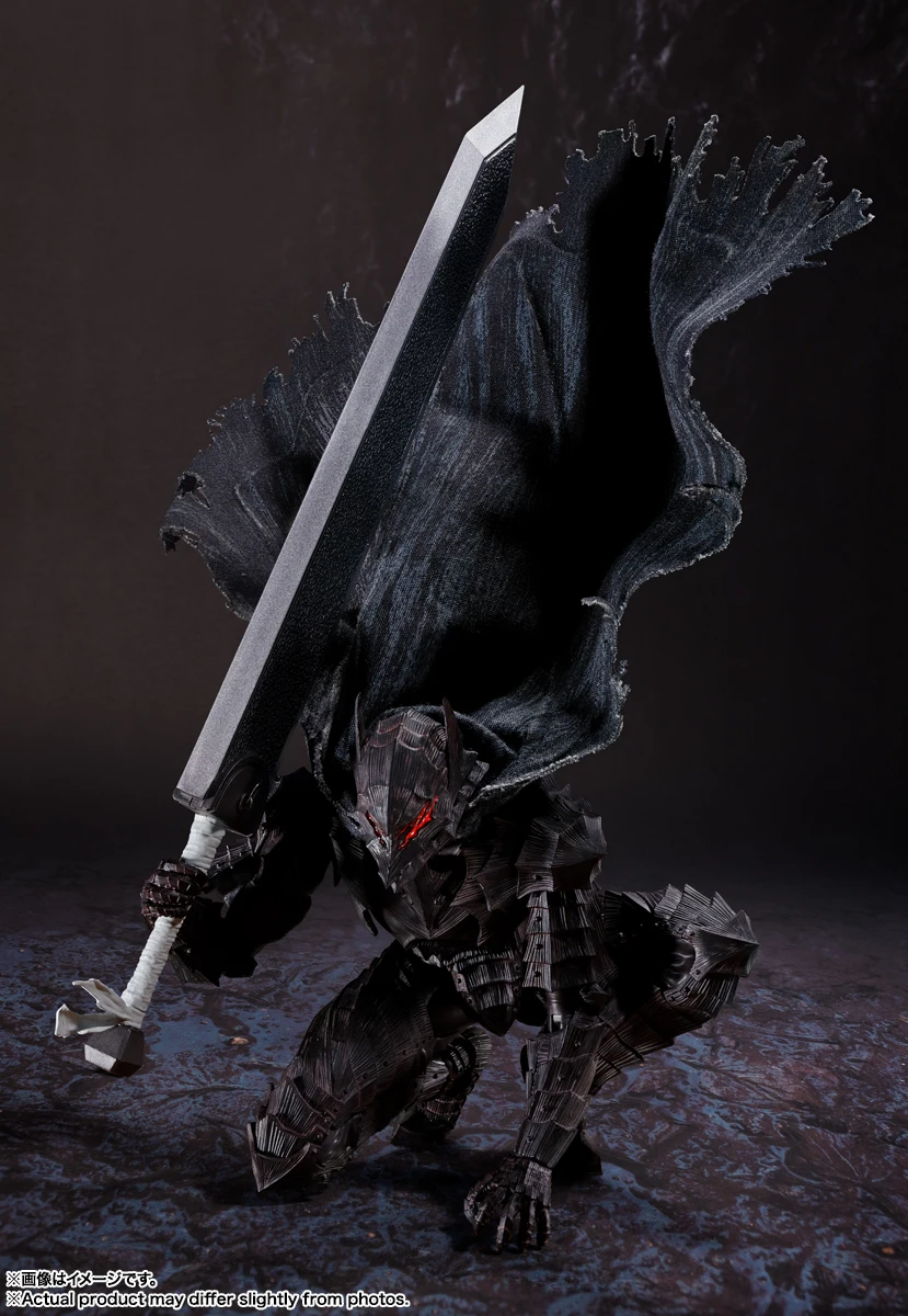 Фото В наличии: Фигурки Bandai S.H.Figuarts по аниме «Берсерк» (Гатс, Зодд, Гриффит, Исидро, Шиерке, Каска) — оригинальные модели в коробках. №1