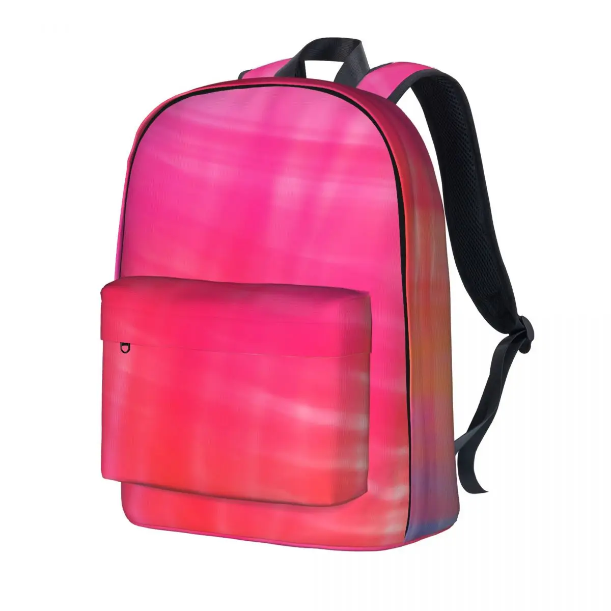 

Curving Tie Dye Backpack Abstract Ombre Student Polyester Trekking Backpacks Pattern Stylish School Bags Rucksack