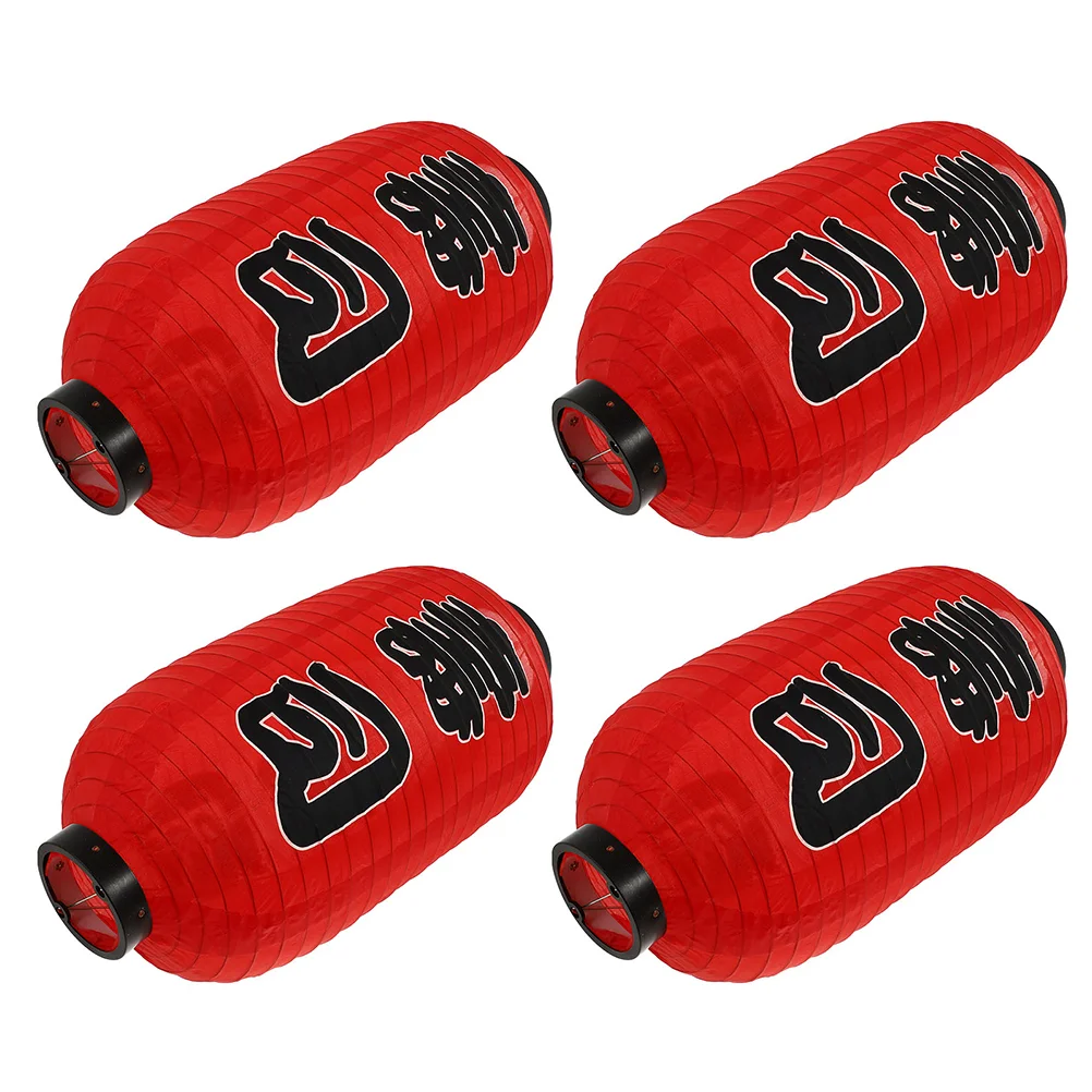 

Lantern Japanese Sushi Lanterns Hanging Bar Paper Restaurant Red Silk Party Chinese Decor Ramen Lamp Decorations Traditional