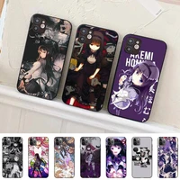 toplbpcs homura akemi the puella magi anime phone case for iphone 11 12 13 mini pro max 8 7 6 6s plus x 5 se 2020 xr xs funda