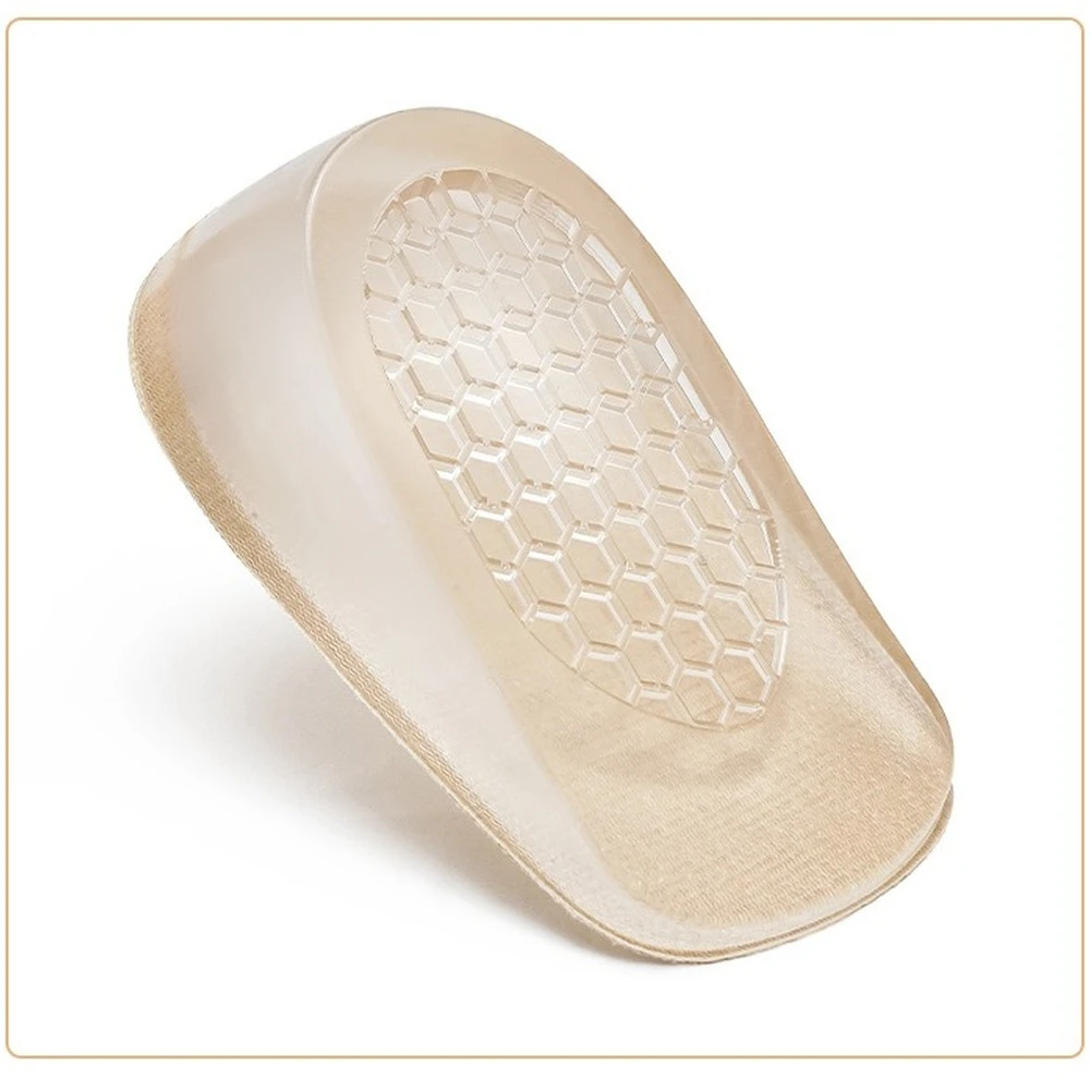 

Insole Silicone Socks Invisible Heightening Pad Foot Pad Heel Pad Half Pad Anti-wear Shock Absorption Heightening Insole