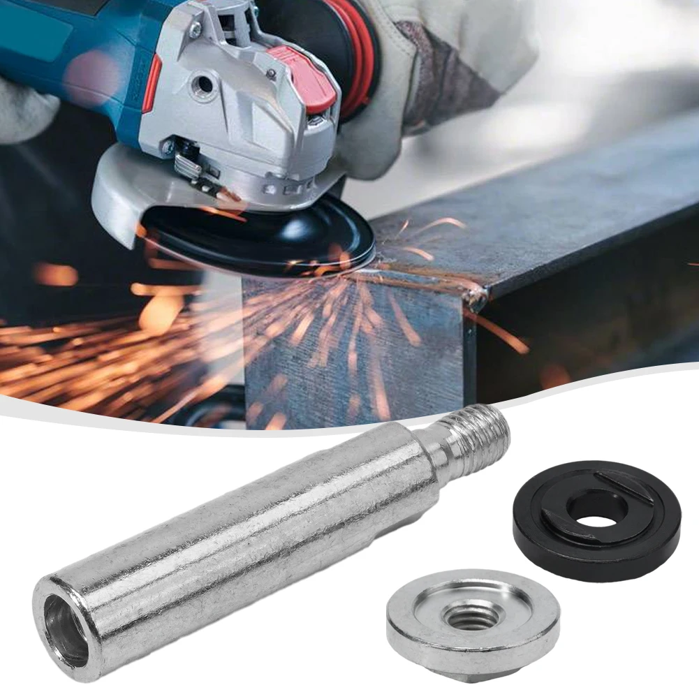 

Angle Grinder Extension Connecting Rod 80mm For Model 100 Angle Grinders/Polishers M10 Thread Adapter Shaft With Nuts