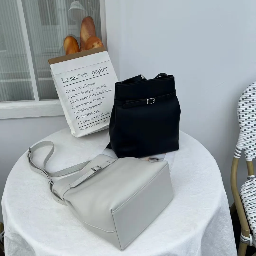 Минималистичный дизайнерский пояс firmранчо из воловьей кожи женская сумка на