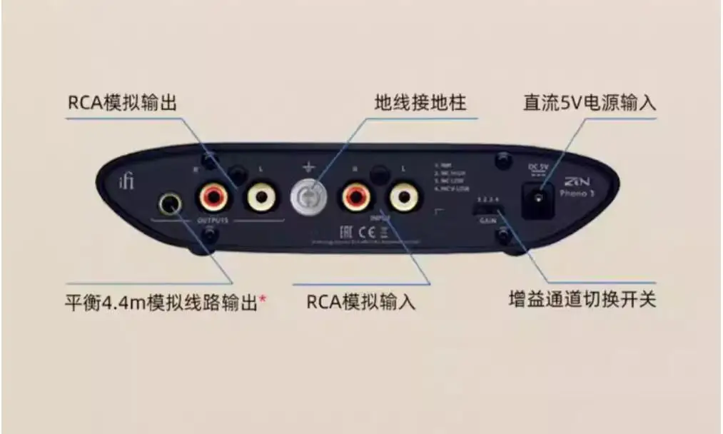 IFi ZEN Phono 3 мм и MC Настольный сбалансированный усилитель с вокальной головкой Черный клей Вокальный усилитель Низкочастотный фильтр (art.: 3920ccff85abf) - 3920ccff85abf