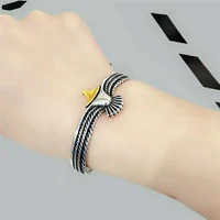 bracelet silver new brand fashion new gold colour beautly s925 sterling