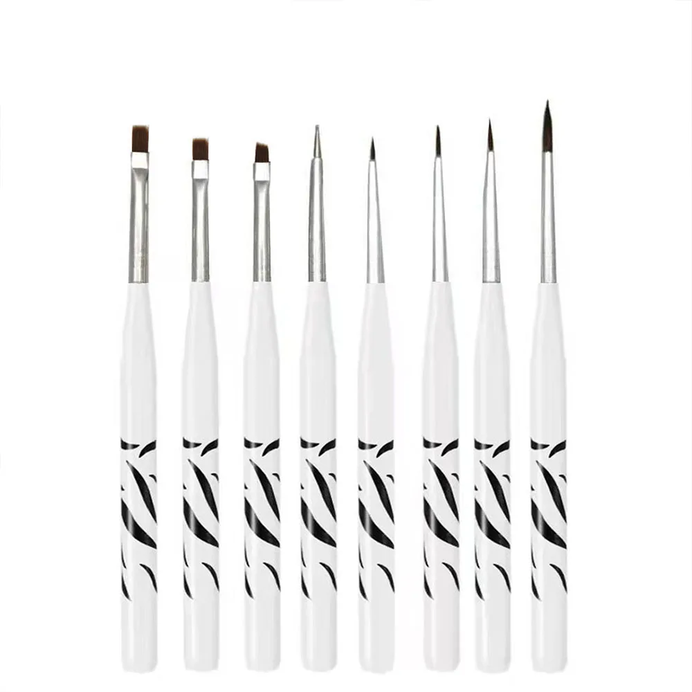 

Nail Brush Set Manicure Gel Brush For Nail Art Nail Brush Manicure Tool Acrylic Liquid Powder Carving Gel Brush Liner Brush Kit