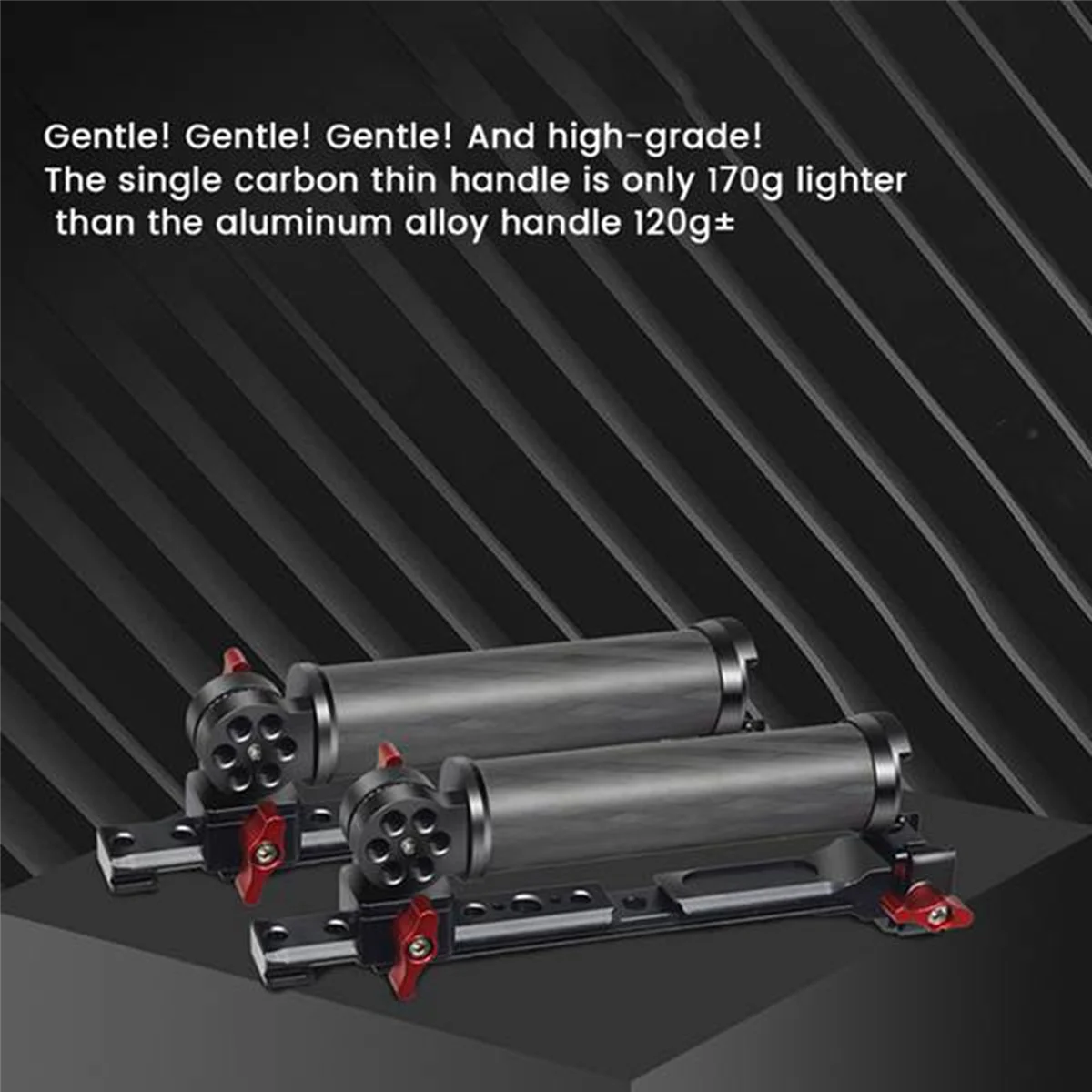 Для DJI Ruying RSC 2 RS2 Ручка-горшок Портативный двойной ручной стабилизатор Складная