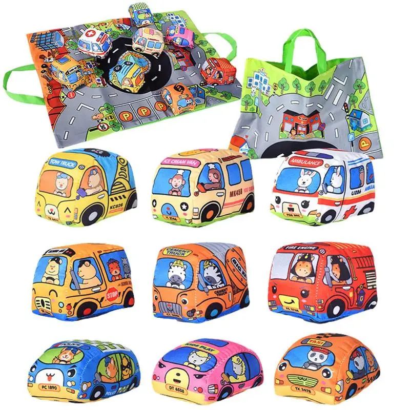 

Тканевые книги с высокой контрастностью ранние строительные игрушки Обучающие игрушки для новорожденных младенцев тканевая книга для младенцев