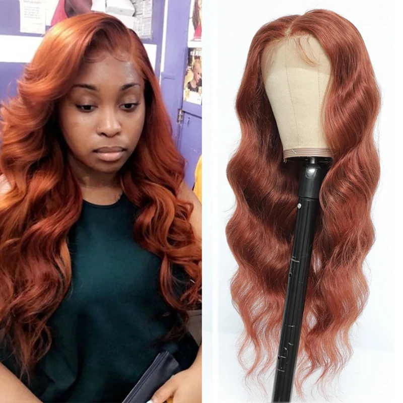 

Body Wave Lace Front Wigs Brazilian Brown Human Hair Lace Wig For Women GOODHAIR 100% Remy Transparent Hair Wigs