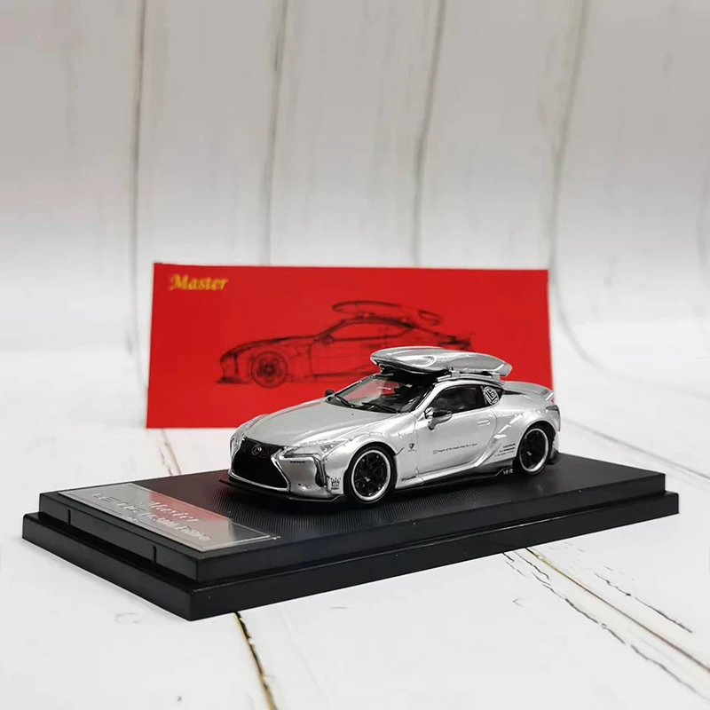 

Мастер 1:64 модель автомобиля LC500 широкий корпус литой под давлением дисплей автомобиля-серебристый цвет