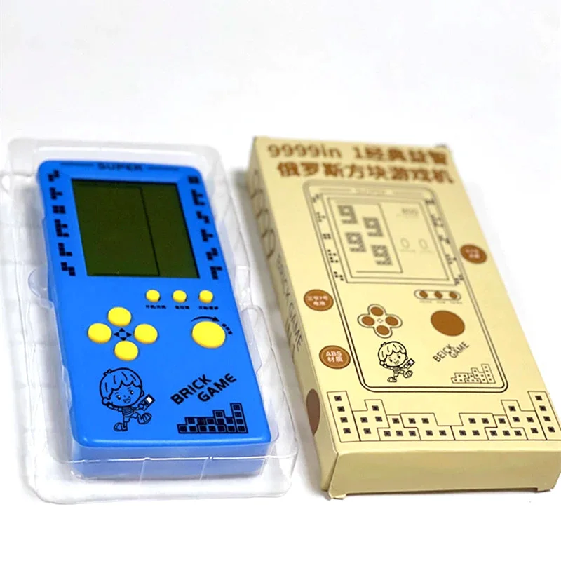 2023 Portable Retro Gaming for Tetris Console 4.1 Inch Large Screen Children's Nostalgic Pocket Game Console Kids Game Toys images - 6