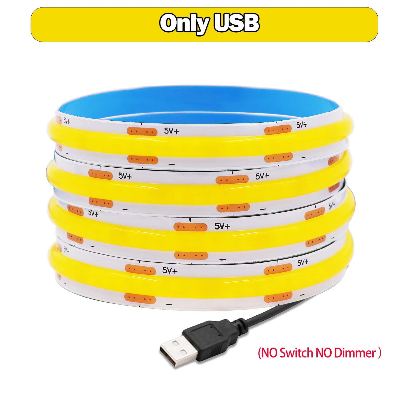 

Клейкая светодиодная лента KISUFU USB 5В