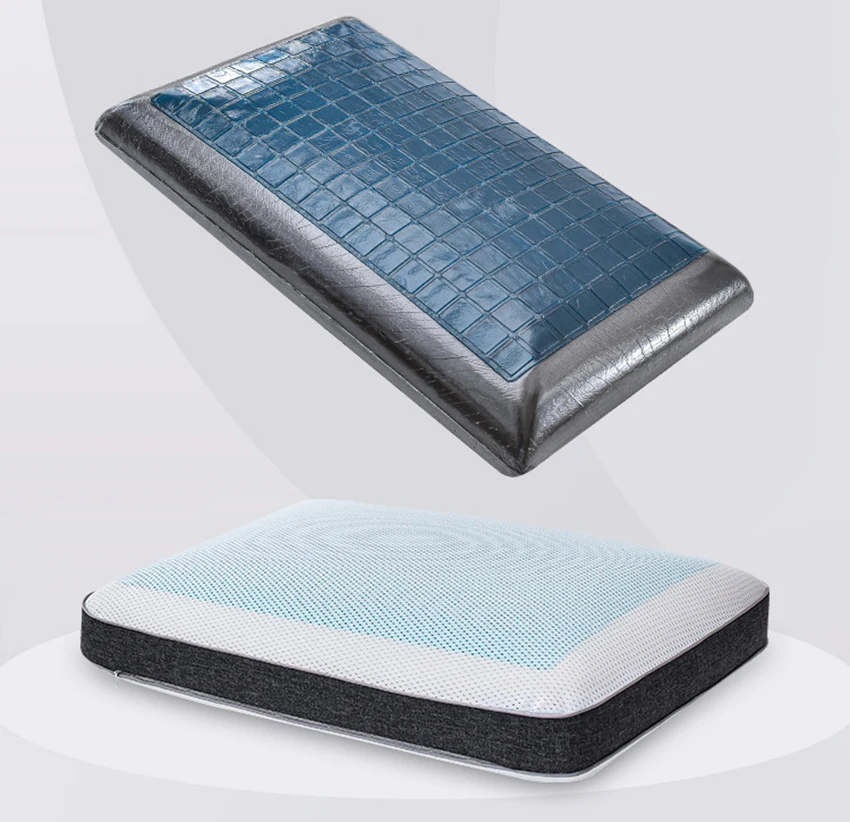 

Охлаждающая гелевая Подушка с мягким наполнителем из пены с эффектом памяти и удобной дышащей тканью для хорошего сна