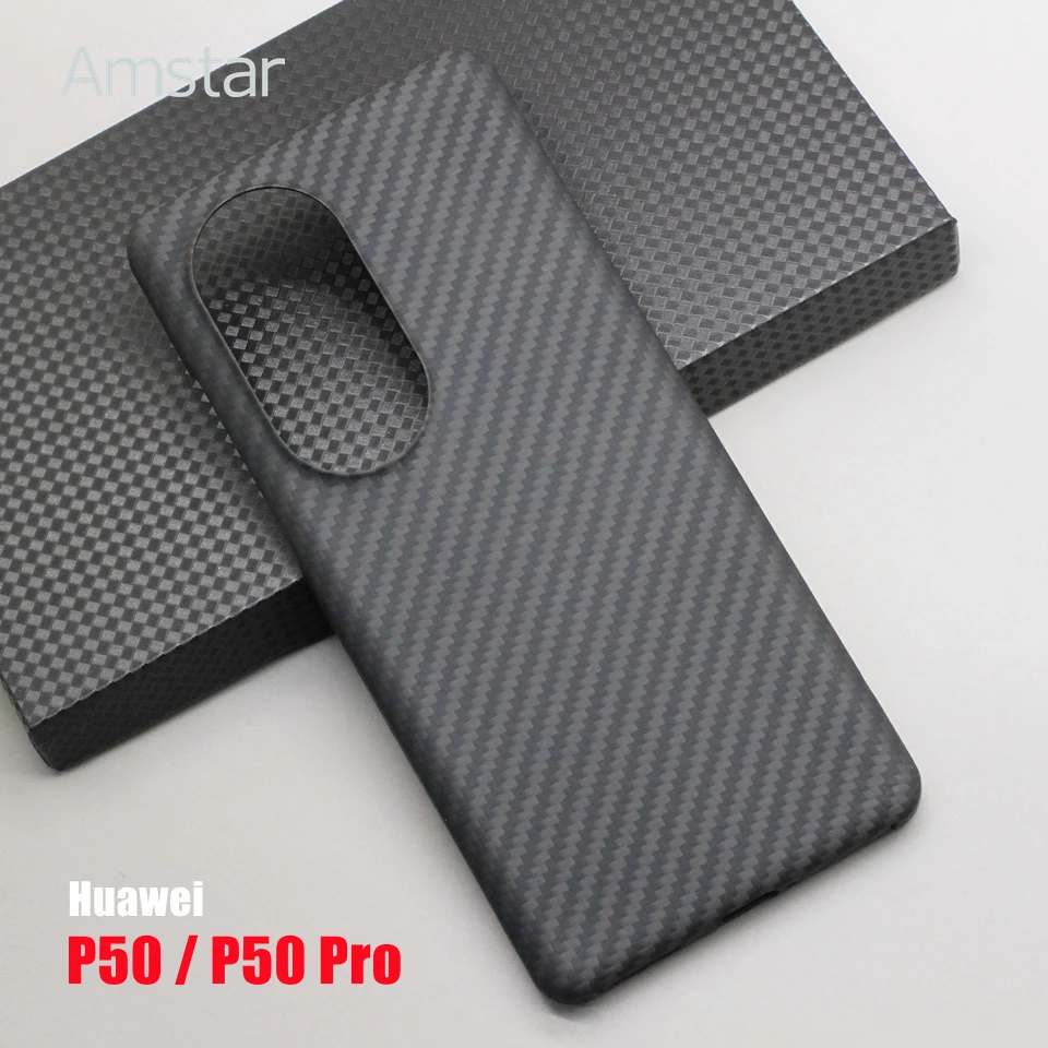 Чехол Amstar из натурального углеродного волокна для телефона Huawei P50 P40 P30 Pro Plus Mate40 40RS