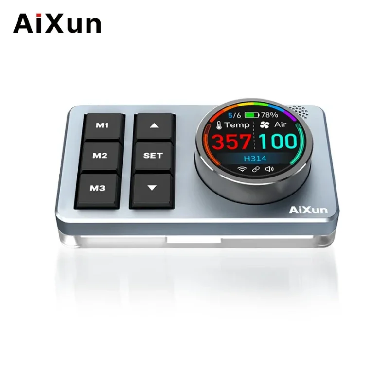 Фото Aixun BS08: Умный голосовой центр управления с ИИ, мгновенная ответная связь и подключение / Множество встроенных функций / Эргономичный дисплей с интеллектуальной ручкой управления №1