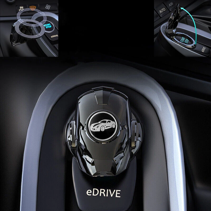 

1 Pieces Metal Push Button Cover Car Ignition Engine Start/Stop Protective Decoration Car Accessories Universal