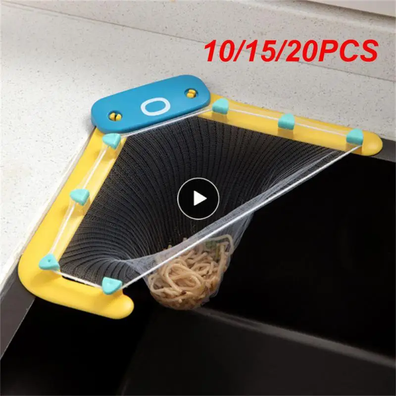 

Octopus Sink Drain Rack Kitchen Garbage Anti Plugging Net Dishwashing Sink Leftover Rice Disposable Filter Olanders Strainers