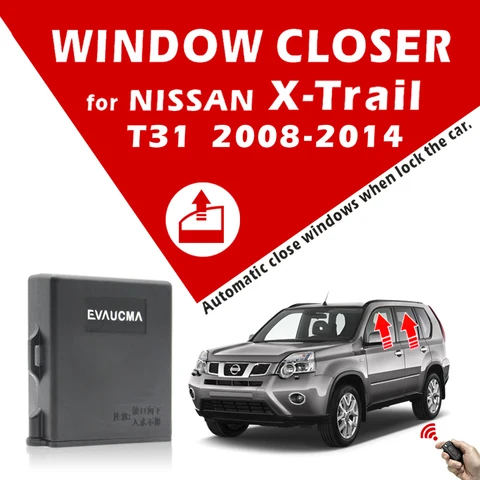 Автомобиль, автоматическое 4-дверное окно, близко для Nissan X-trail T31, автомобильное окно, закрытие для Xtrail 2008-2013