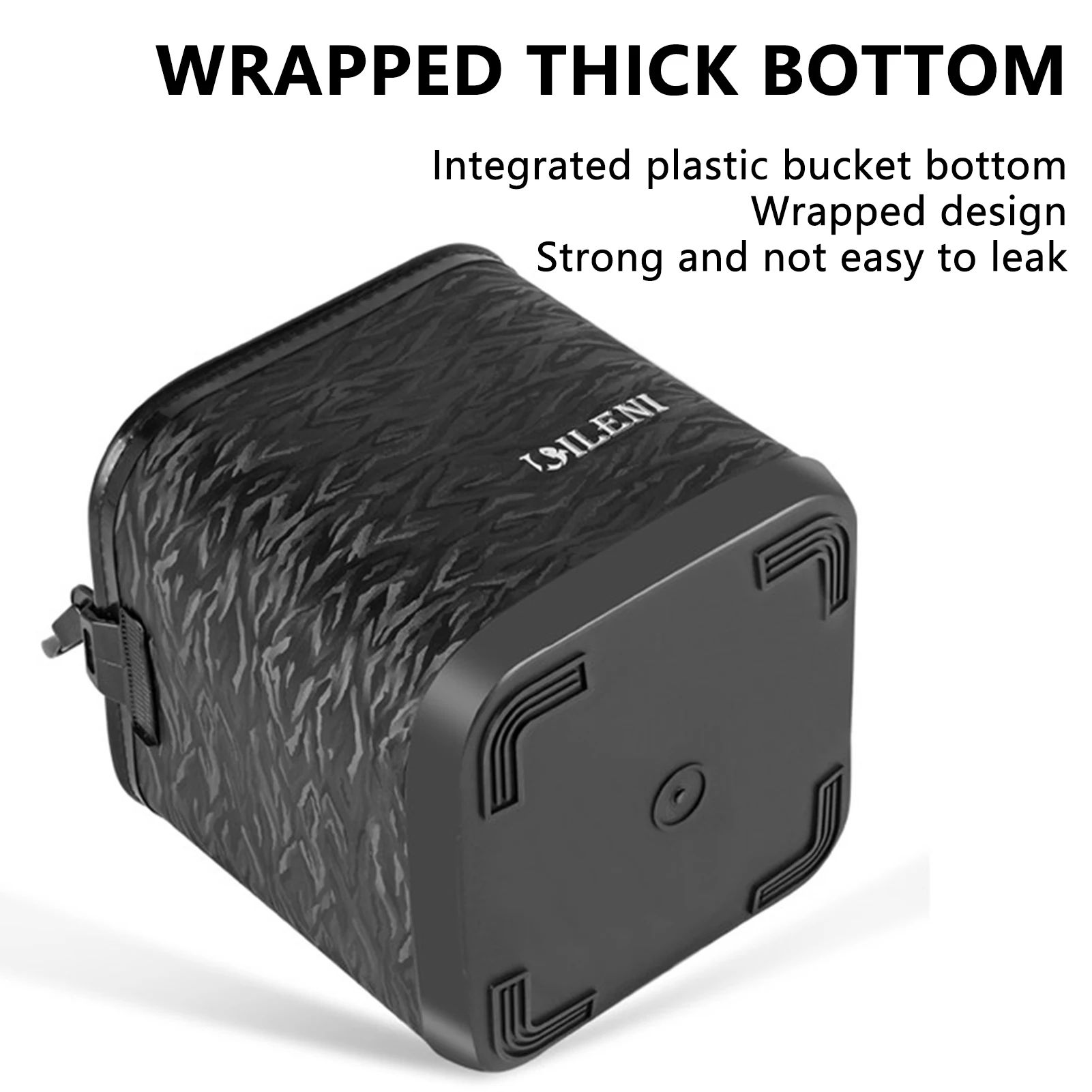 Портативное ведро для рыбалки Box EVA 3D текстурированное рыбы улицы садоводства