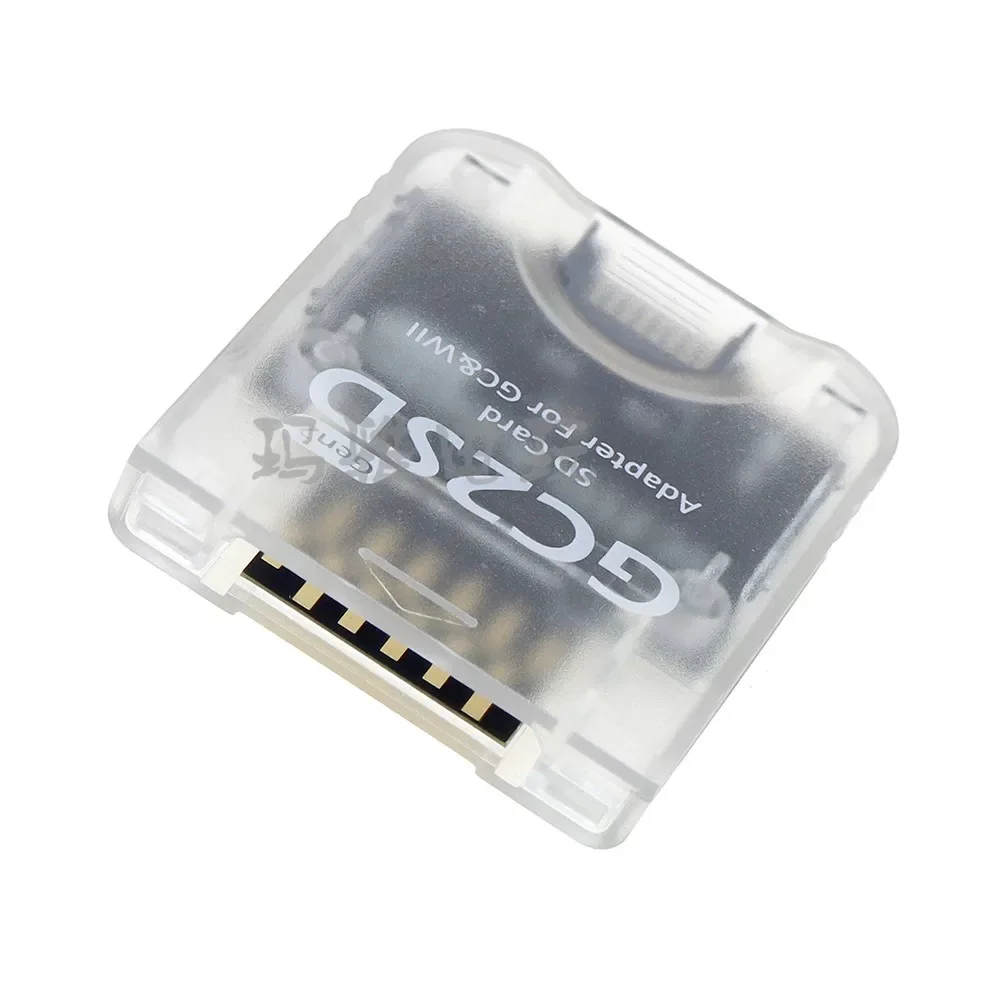 Фото 3 шт. ретро-адаптера для карт памяти GC2SD Micro SD, адаптера для карт памяти Swiss для консолей Nintendo GameCube Wii SD2SP2 №4