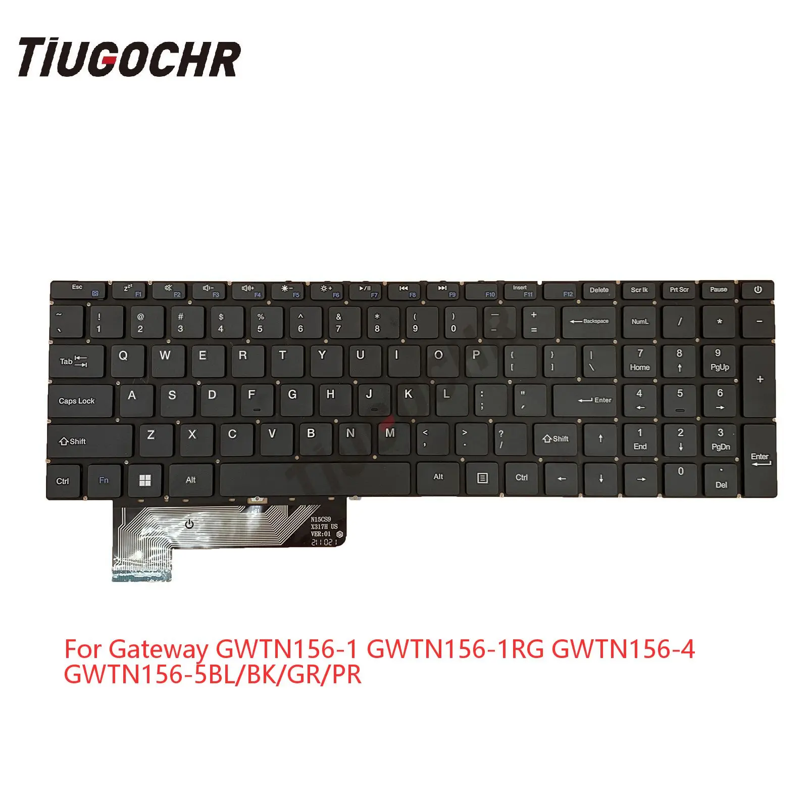 

Английская клавиатура для ноутбуков Gateway 15 GWTN156 15,6 дюйма