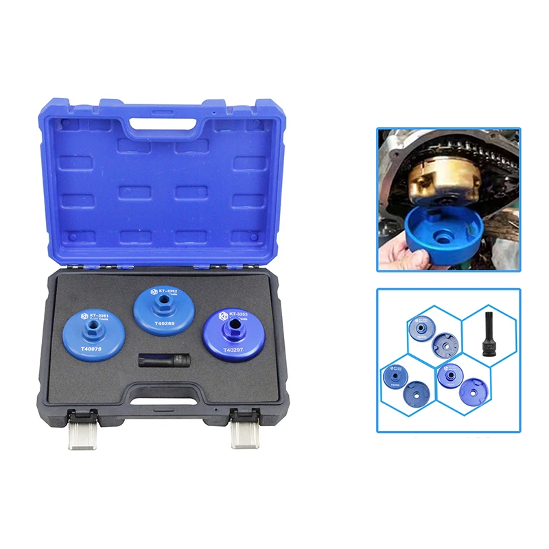 

Фотоинструмент розетка ключ Распредвал выравнивание блокировки Комплект для Vw Audi A6L Touareg Q7 Porsche 3,0 T T40269 T40297 T40079