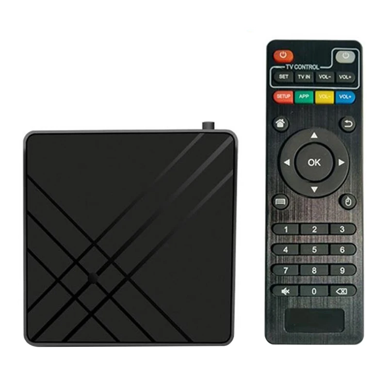 

for Android 9.0 TV Box 4GB RAM 32GB ROM Smart TV Set Top Box Amlogic S905 Mx+S QPro 4K Home Audio Video Part