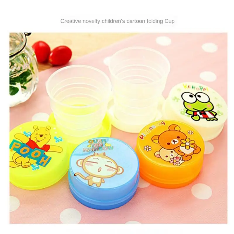 

Пластиковые складные бутылки для воды, креативная портативная Выдвижная чашка для воды на открытом воздухе, миниатюрная переносная чашка для воды, домашние маленькие бутылки для воды