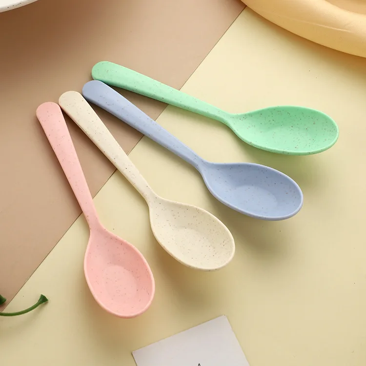 Набор посуды 3 в 1 из пшеничной соломы вилки ложки ножи набор для путешествий