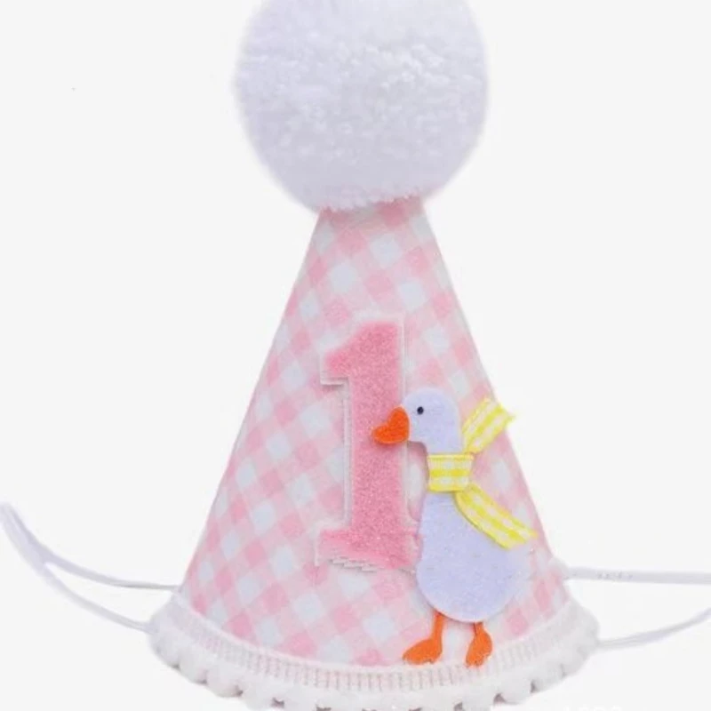 

Синяя детская шапочка First Kids Goose