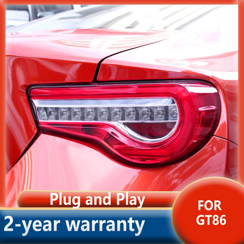 

Задние светодиодные фонари для Subaru BRZ 2012-2020 TOYOTA GT86 FT86, задний фонарь DRL, Задний сигнал поворота, автомобильный доступ
