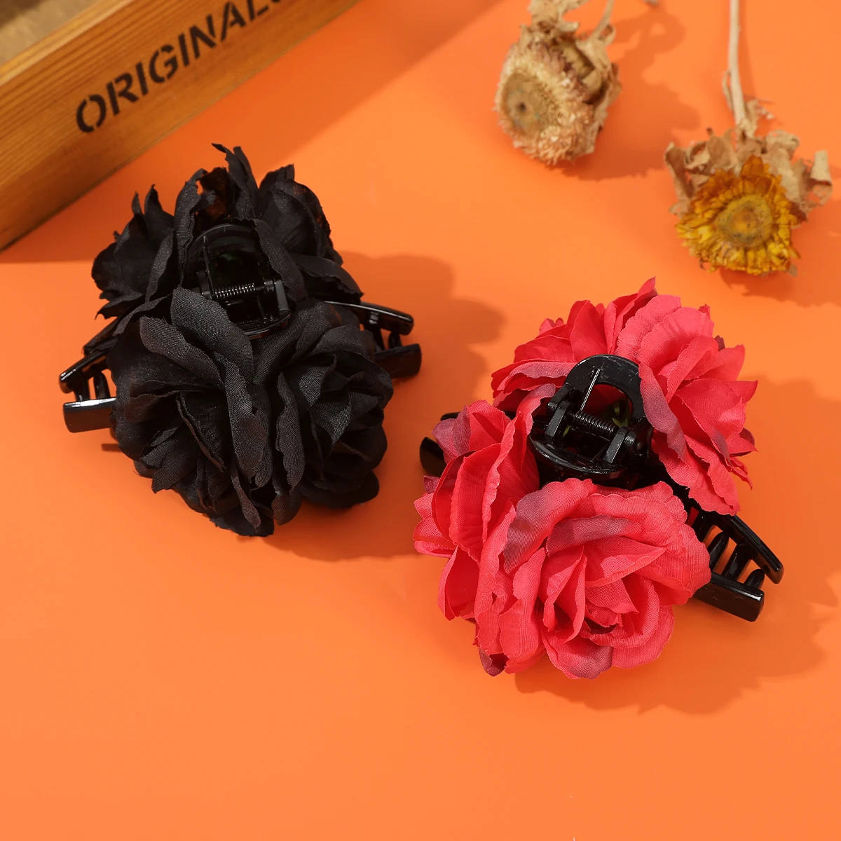 Модный Черный Коготь Для Волос На Хэллоуин Декоративный Аксессуар Ручной Работы