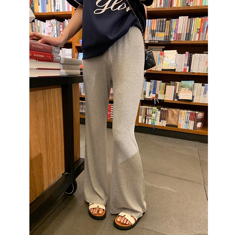 

Sagging Slim Relaxed Pants for Women 2023 Summer Korean High Waist Yoga Pants for Women 132Kd6935