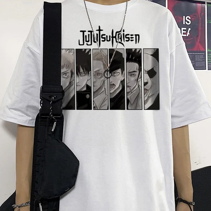 

Funny T-shirt Cool Unisex Kaisen Yuji Itadori Man's T-shirt Harajuku Jujutsu Short Sleeve Anime Funny Printed T-shirt tops