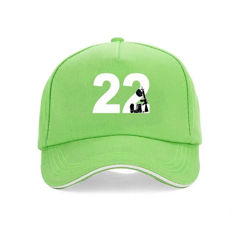 

Gorra de béisbol para hombres y mujeres, sombrero de béisbol de color negro, azul marino, 22 ", muchos PTSD, concientización de