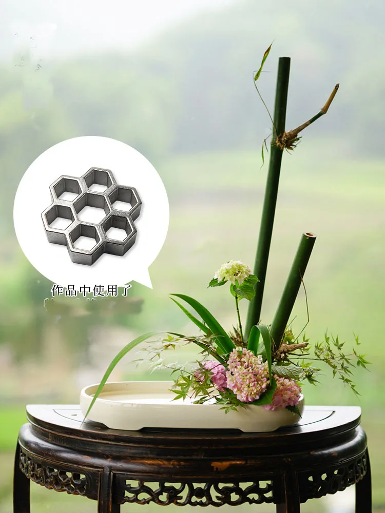 Японская Ikebana Shippo Dome Flower Art Фиксированный инструмент Kenzan Цветочный садовый