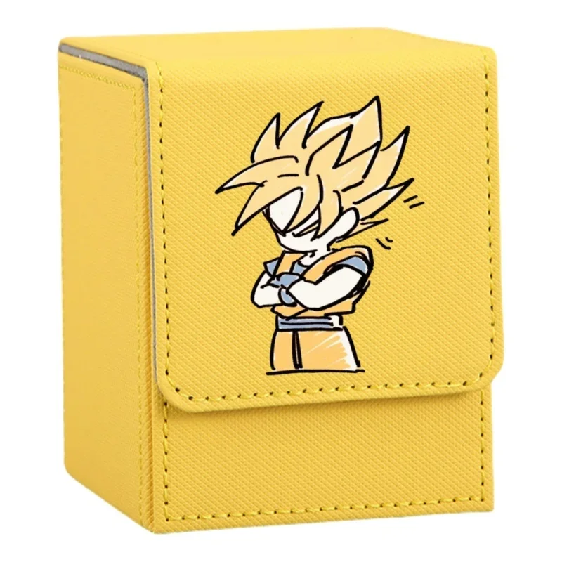 Фото Dragon Ball Card Case Son Goku Vegeta Iv Trunks Majin Buu Puaru Piccolo Diy Кожаные фигурки героев Аниме Коллекция игр Коробка №5