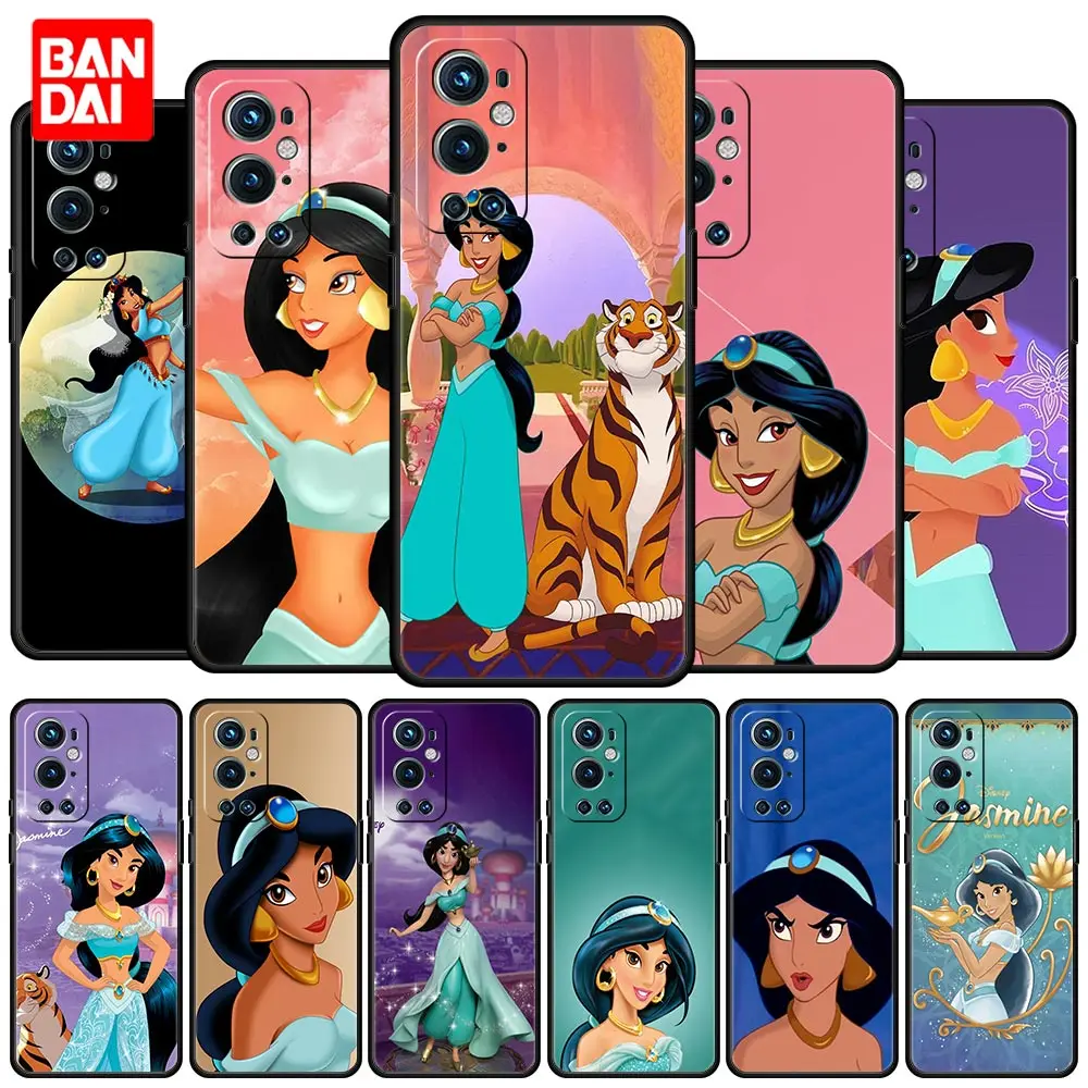 

Cover Case for OnePlus 8 8T 9 9R 9RT 10 Pro Nord CE N200 2 N100 N10 5G Bag Capa Armor Phone Soft Aladdin Jasmine Princess