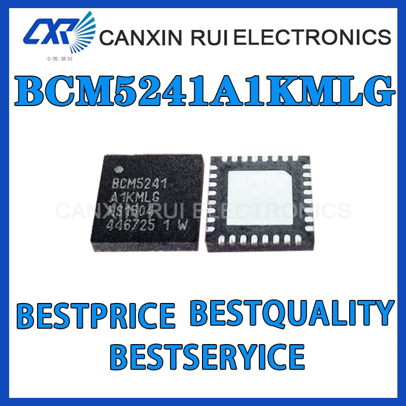

100% Новый оригинальный BCM5241A1KMLG BCM5241 QFN-32 Ethernet