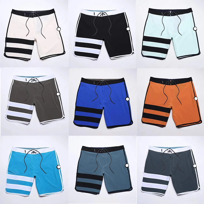 

Men’s Classic 4-Way Elasticity Board Shorts Bermuda Quick-dry Waterproof Surf Shorts Phantom Beach Shorts Surf Gym Sport Shorts