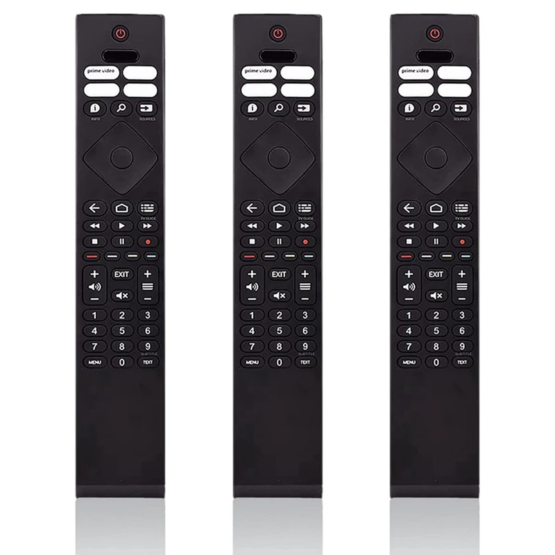 

3X Replacement Remote Control For Ambilight 4K Ultra HDR OLED Android Smart TV 398GR10BEPHN0041BC BRC0984501/01