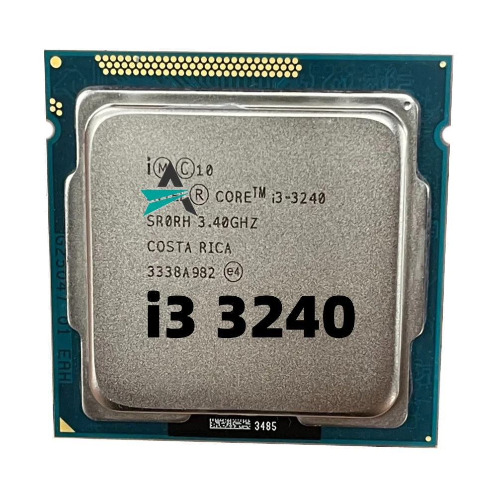 Used i3 3240 Dual-Core 3.4GHz LGA 1155 TDP 55W 3MB Cache i3-3240 CPU Processor I3 3240 Free Shiping