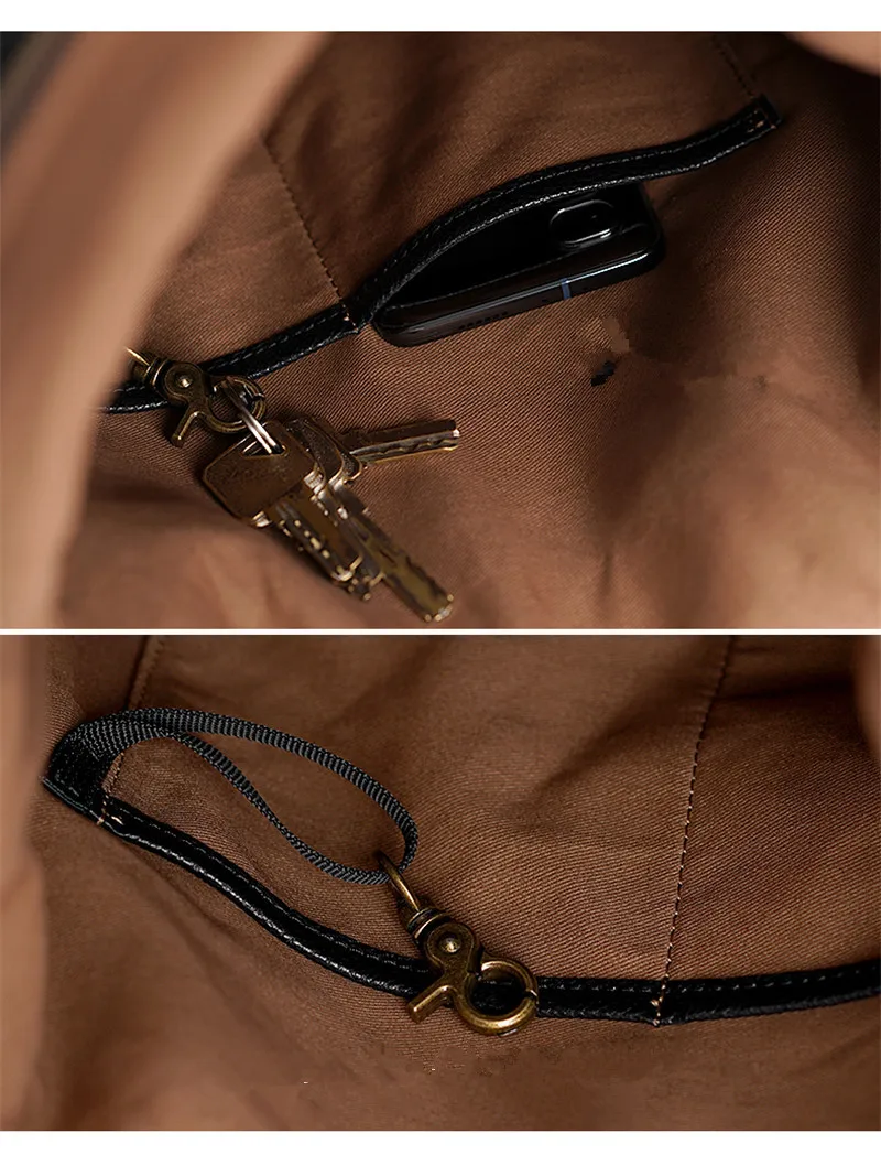 Fashion casual high-quality natural genuine leather youth black messenger bag daily outdoor weekend work party shoulder bag men